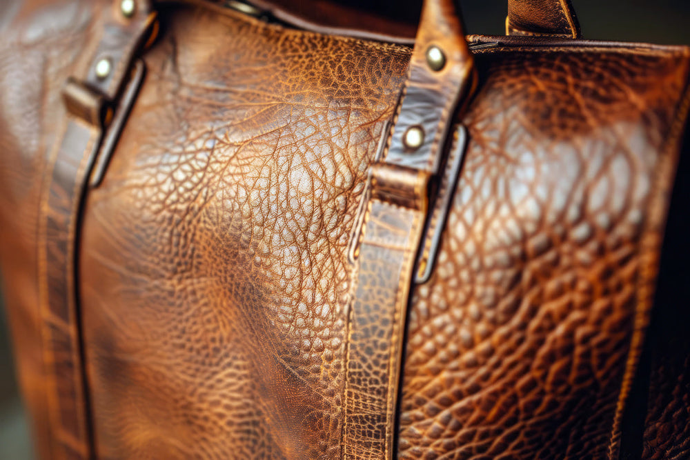 how to remove creases from leather bag