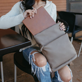 Leather Backpack | Women's Laptop Backpack | Andar