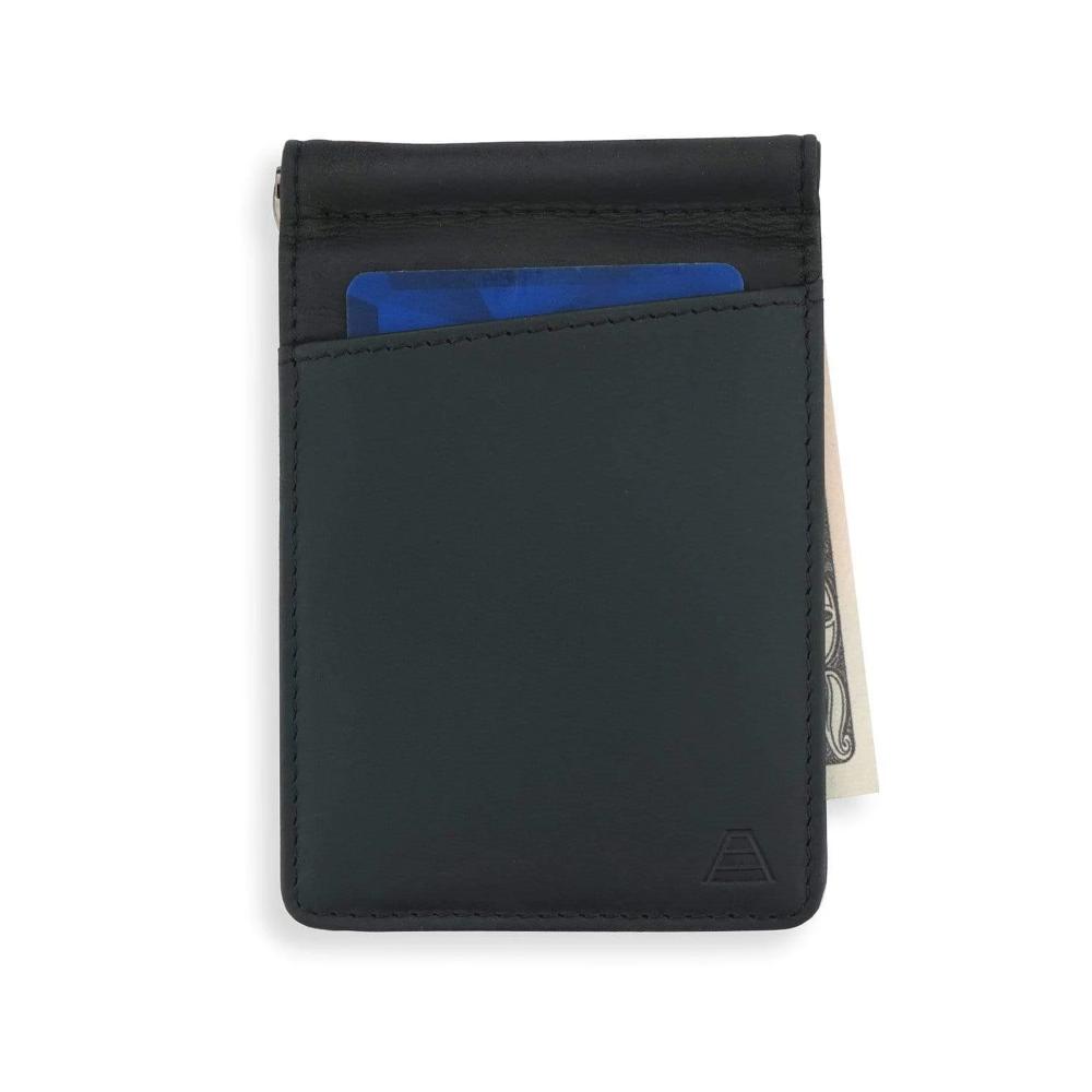 Andar Leather Wallet - Black
